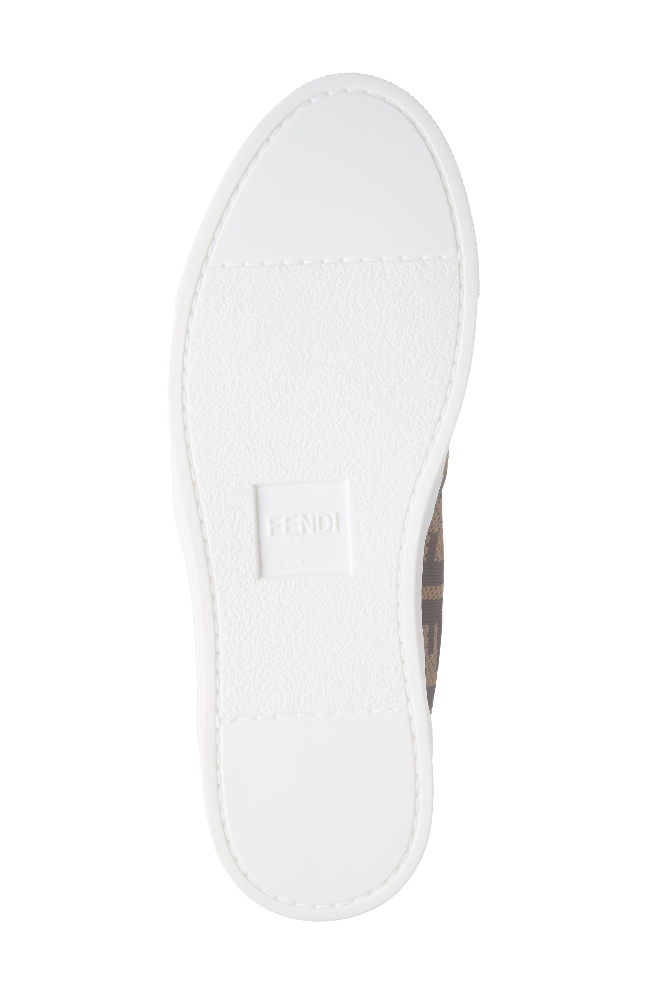 Fendi FF Logo Slip-On Sneaker, Alternate, color, 