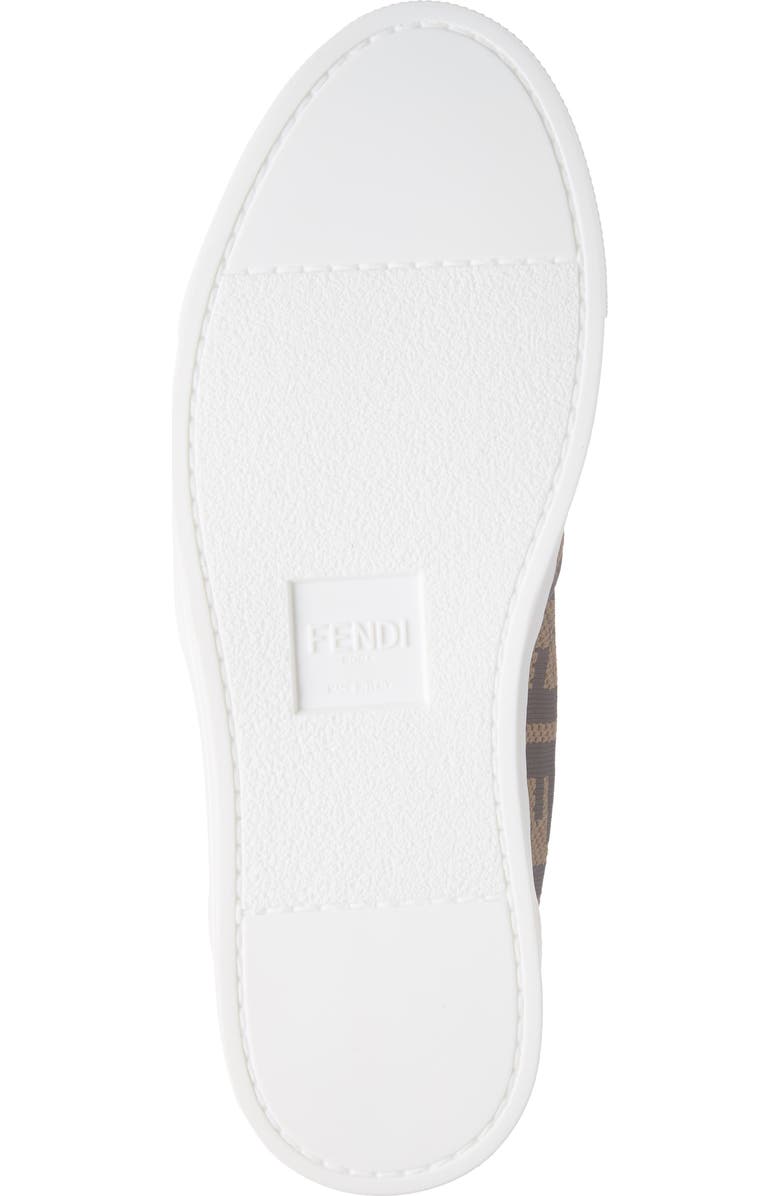 Fendi FF Logo Slip-On Sneaker, Alternate, color,