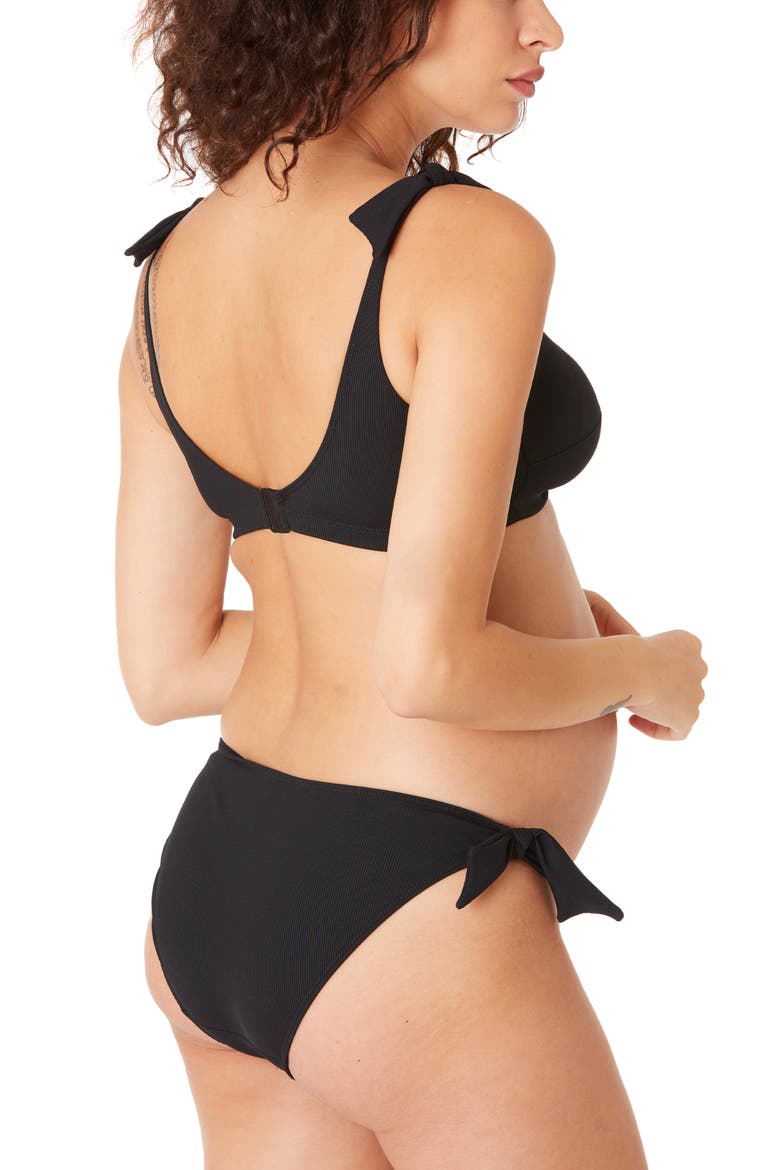 Maternity bikini Porto Vecchio, Alternate, color, BLACK