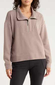 APANA Forever Ottoman Quarter Zip Sweatshirt