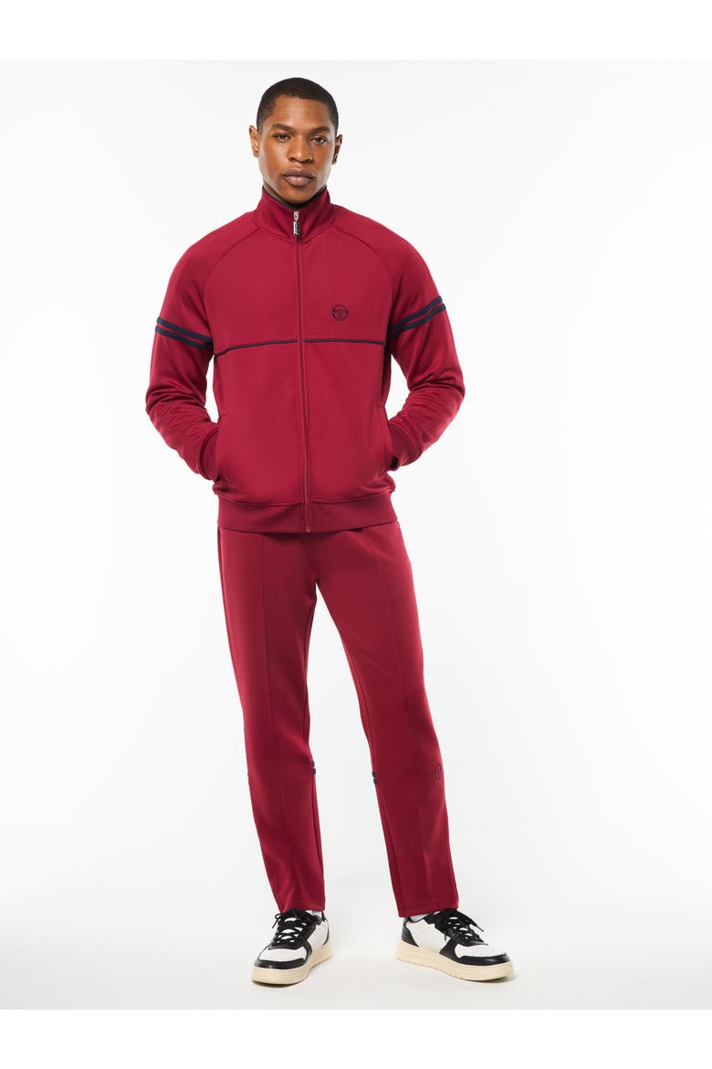 Orion Track Jacket, Alternate, color, RHUBARB