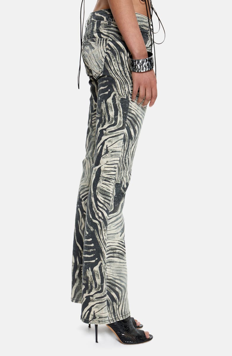 JADED LONDON Cooper Bootcut Jeans, Alternate, color, Zebra