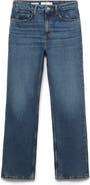 MANGO Matilda Mid Rise Straight Leg Jeans