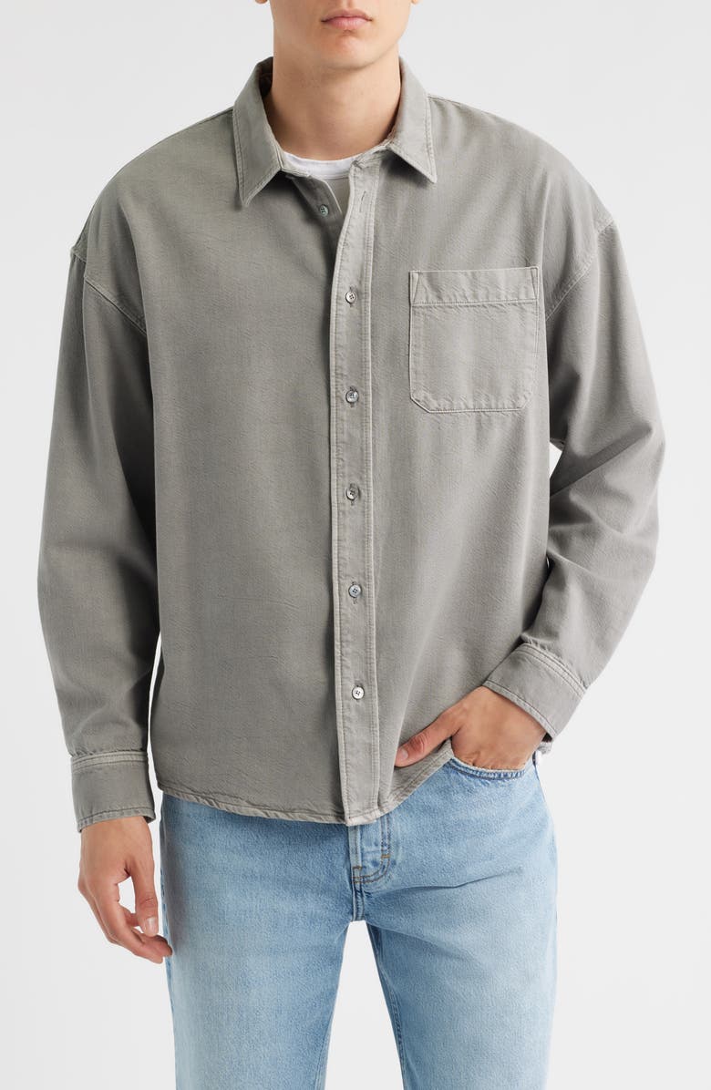 FRAME Modern Button-Up Shirt, Alternate, color, Storm Grey