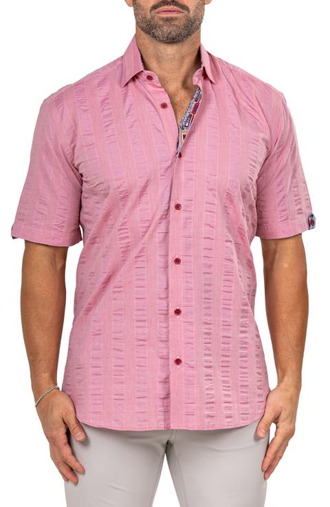 Galileo Marthy Short Sleeve Button-Up Shirt
