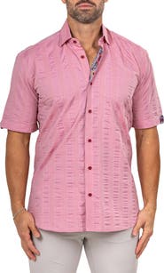 Maceoo Galileo Marthy Short Sleeve Button-Up Shirt