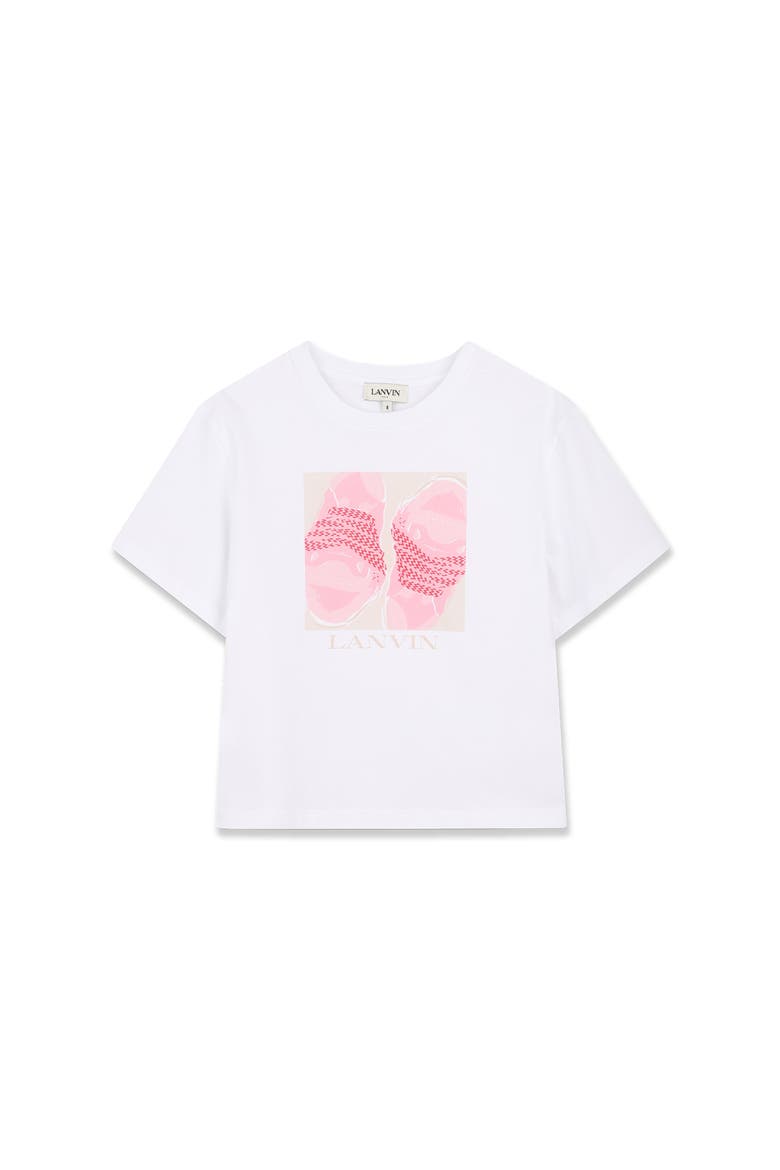 Kids Curb Graphic Cotton T-Shirt, Main, color, Optic White