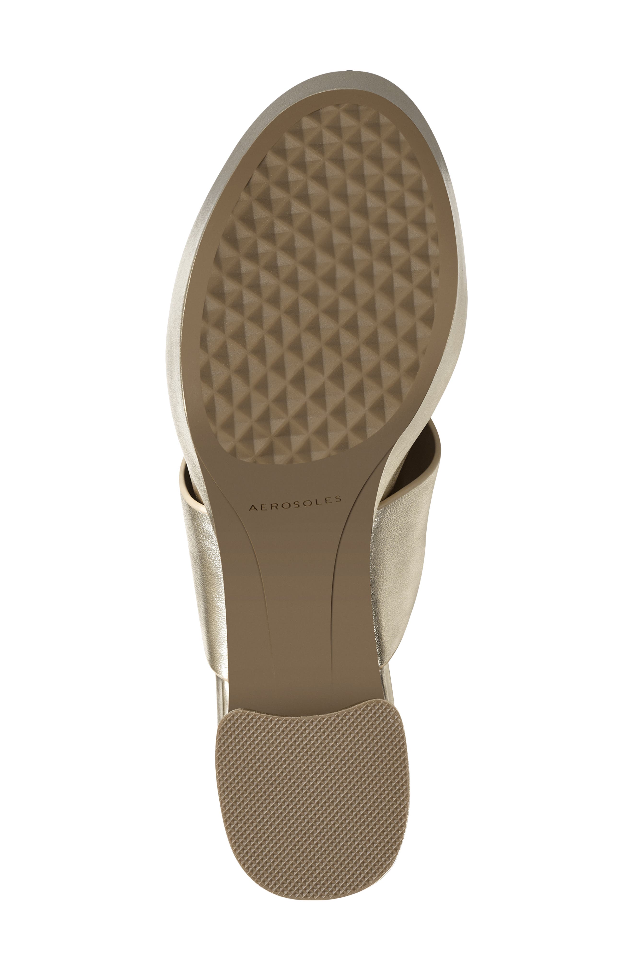 Aerosoles Camera Platform Sandal, Alternate, color, Gold Metallic Leather