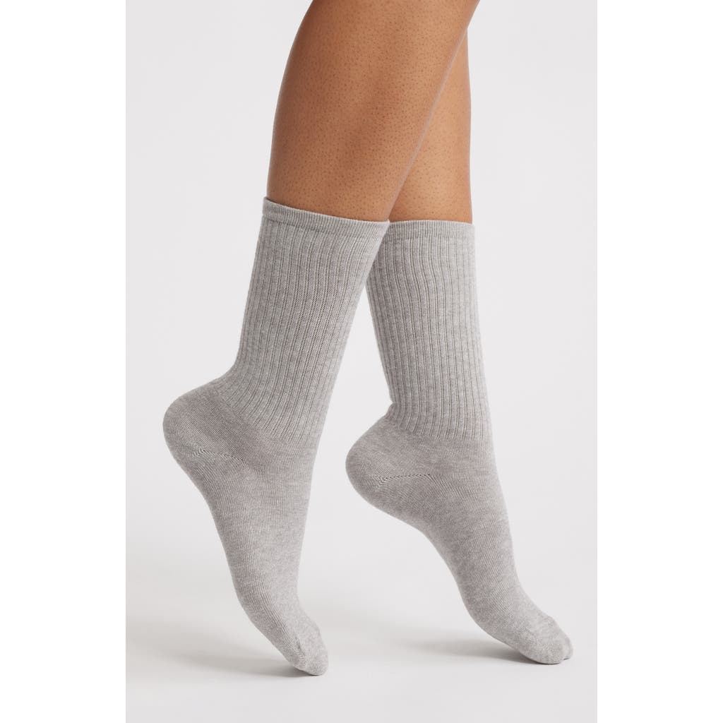 Hue Must Have Crew Socks In Gray