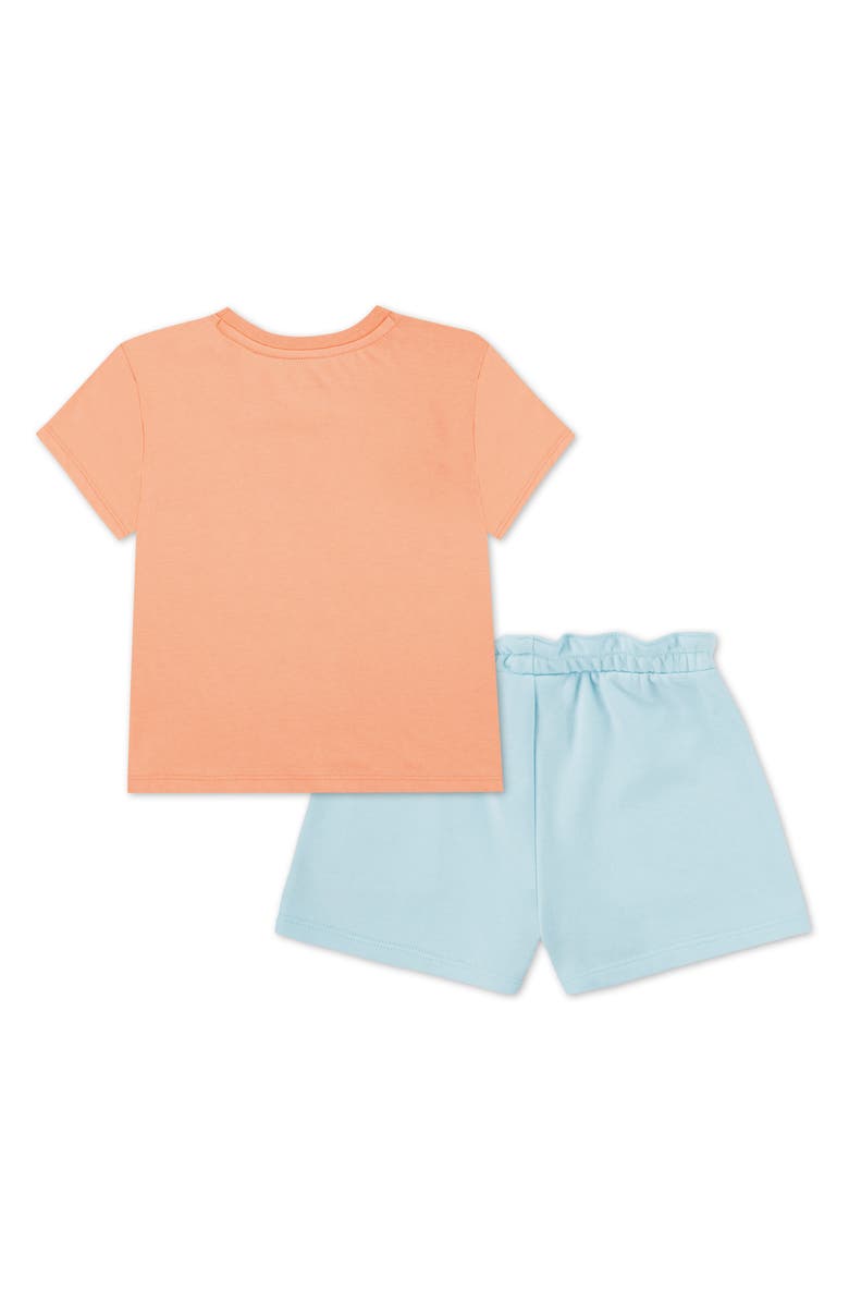 Nike Kids' Jersey T-Shirt & French Terry Shorts Set, Alternate, color, Glacier Blue