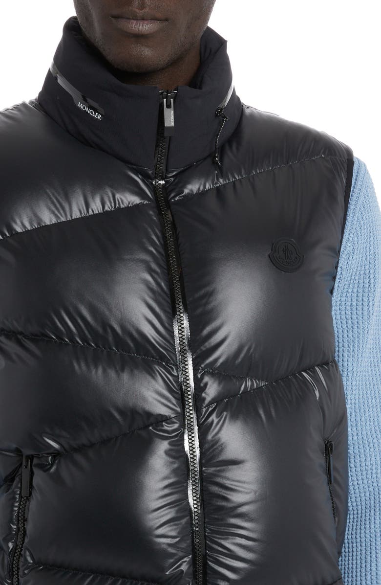 Moncler Tago Quilted Recycled Polyester Down Vest, Alternate, color, 