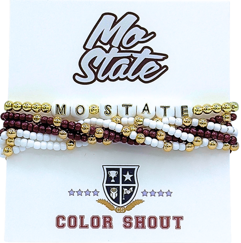 Missouri State Lucky 7 Bracelet Set