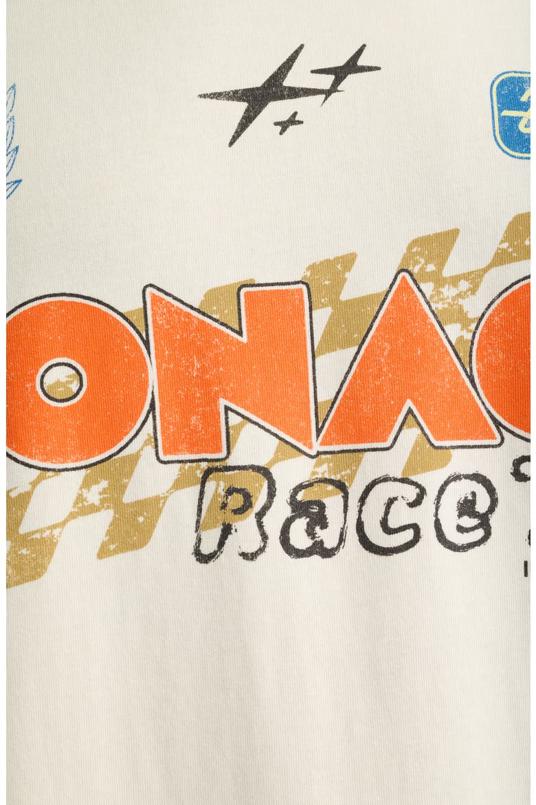 NL Monaco Race Tour Graphic T-Shirt, Alternate, color, CREAM