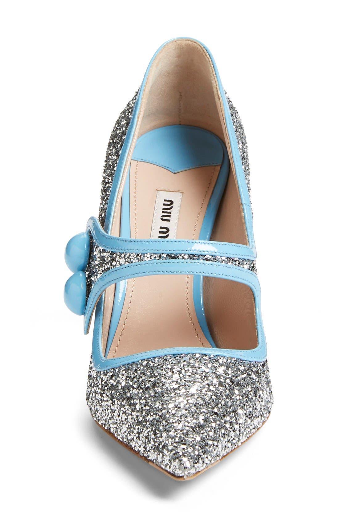 Miu Miu Glitter Mary Jane, Alternate, color, 