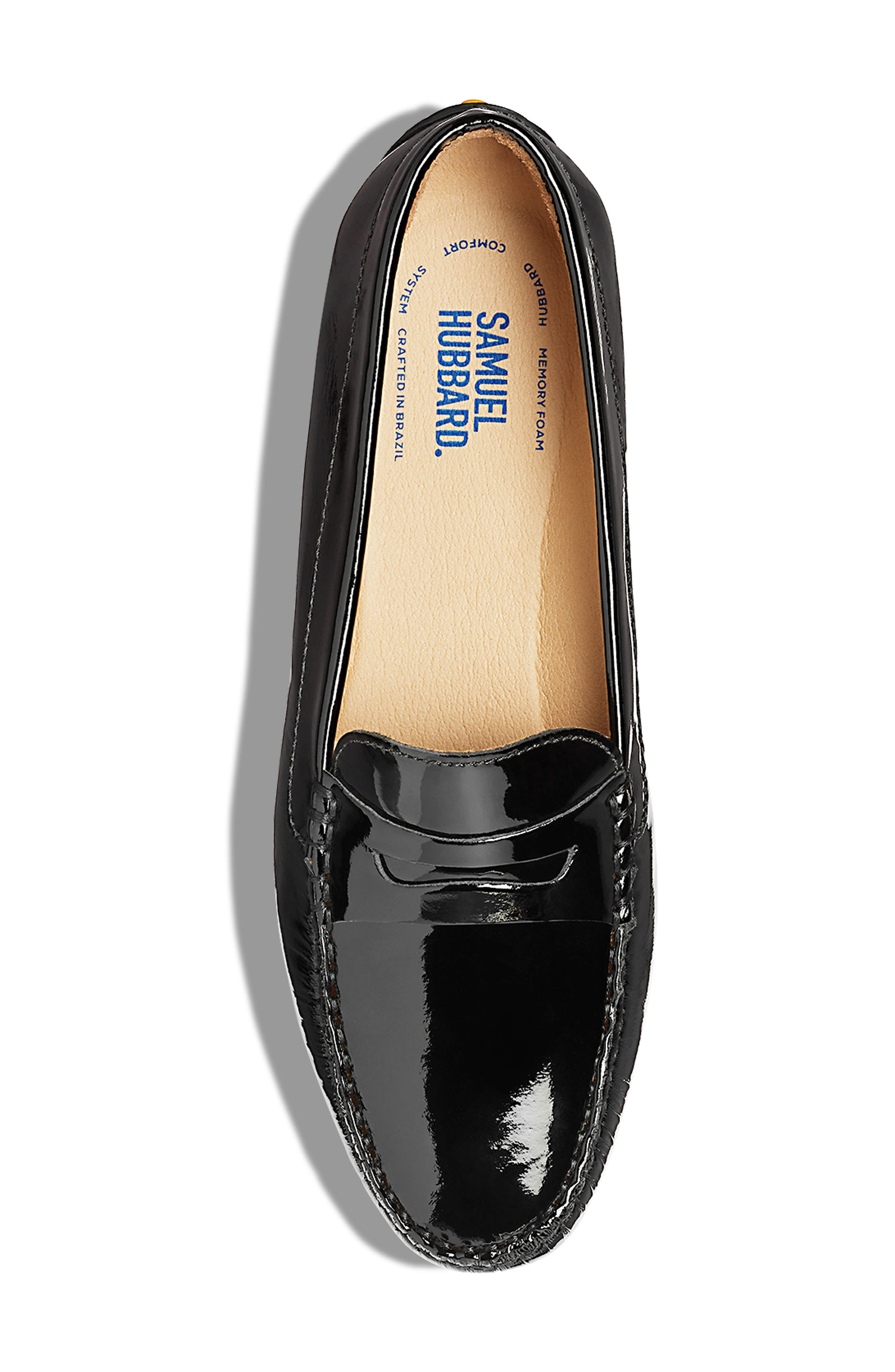 Samuel Hubbard Free Spirit Driver Loafer, Alternate, color, Black Patent