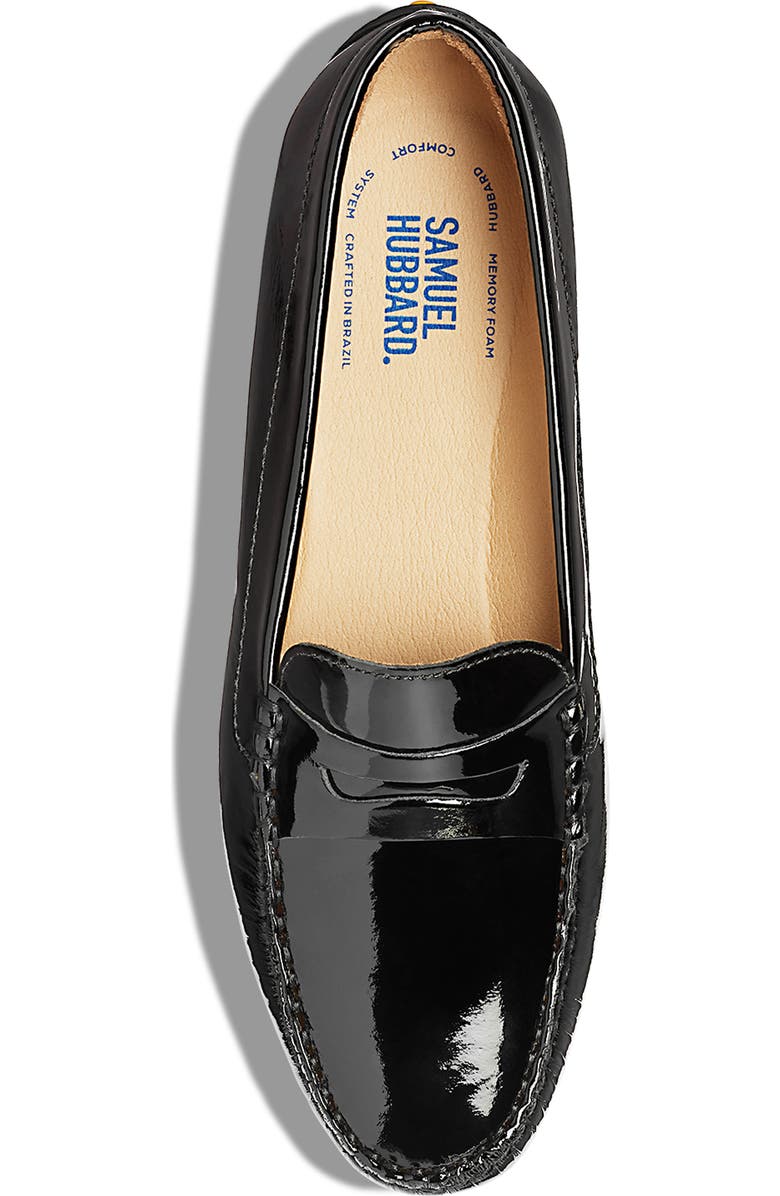 Samuel Hubbard Free Spirit Driver Loafer, Alternate, color, Black Patent
