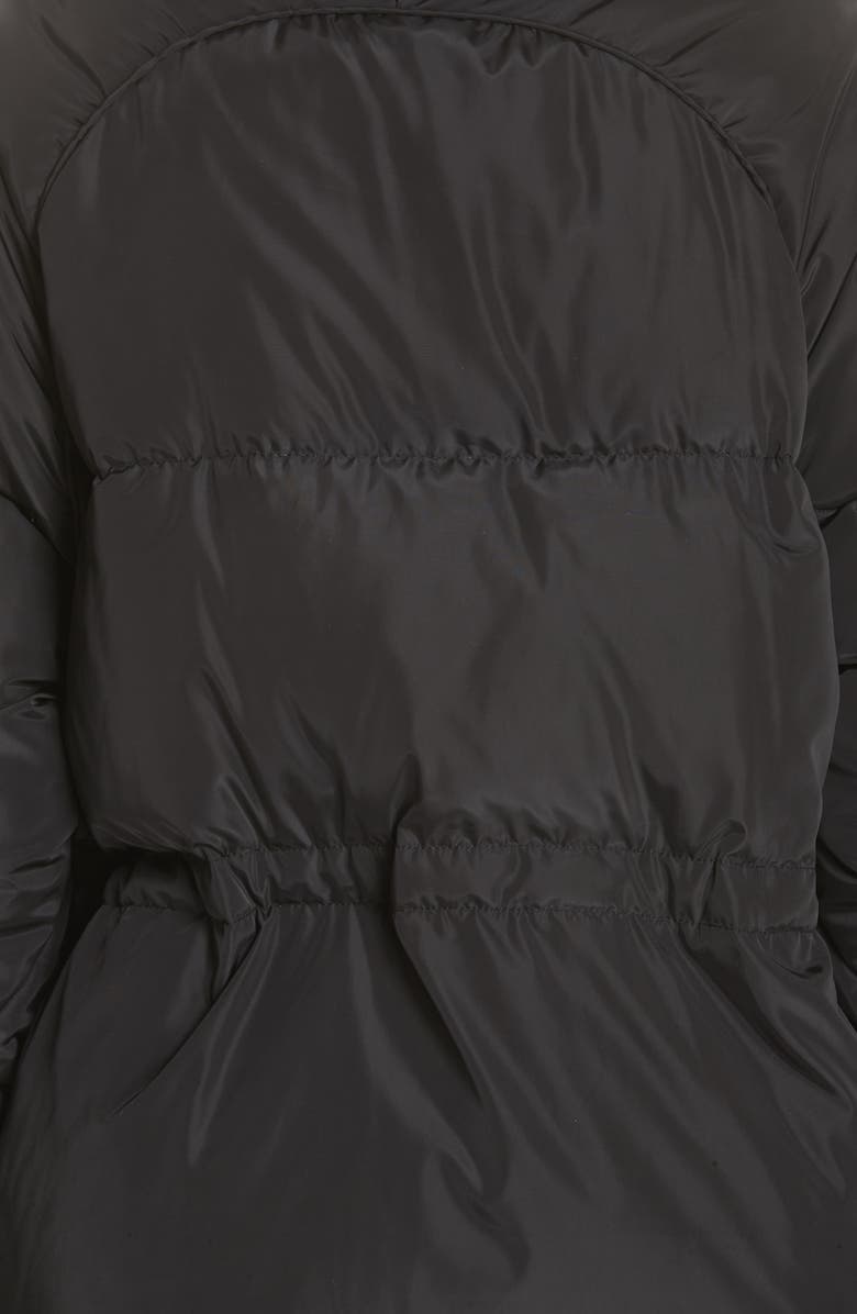 Ganni Tech Down Puffer Jacket, Alternate, color, 