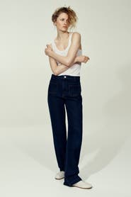 H&M Wide High Jeans