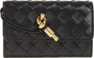 Bottega Veneta Andiamo Slip Intrecciato Leather Zip Card Case