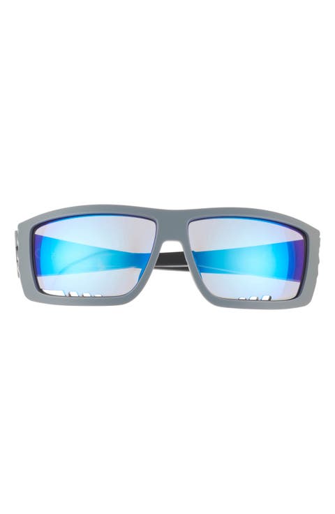 Sport 64mm Rectangular Sunglasses