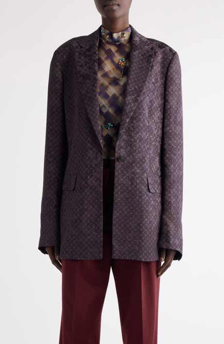 Dries Van Noten Bastis Single Breasted Blazer