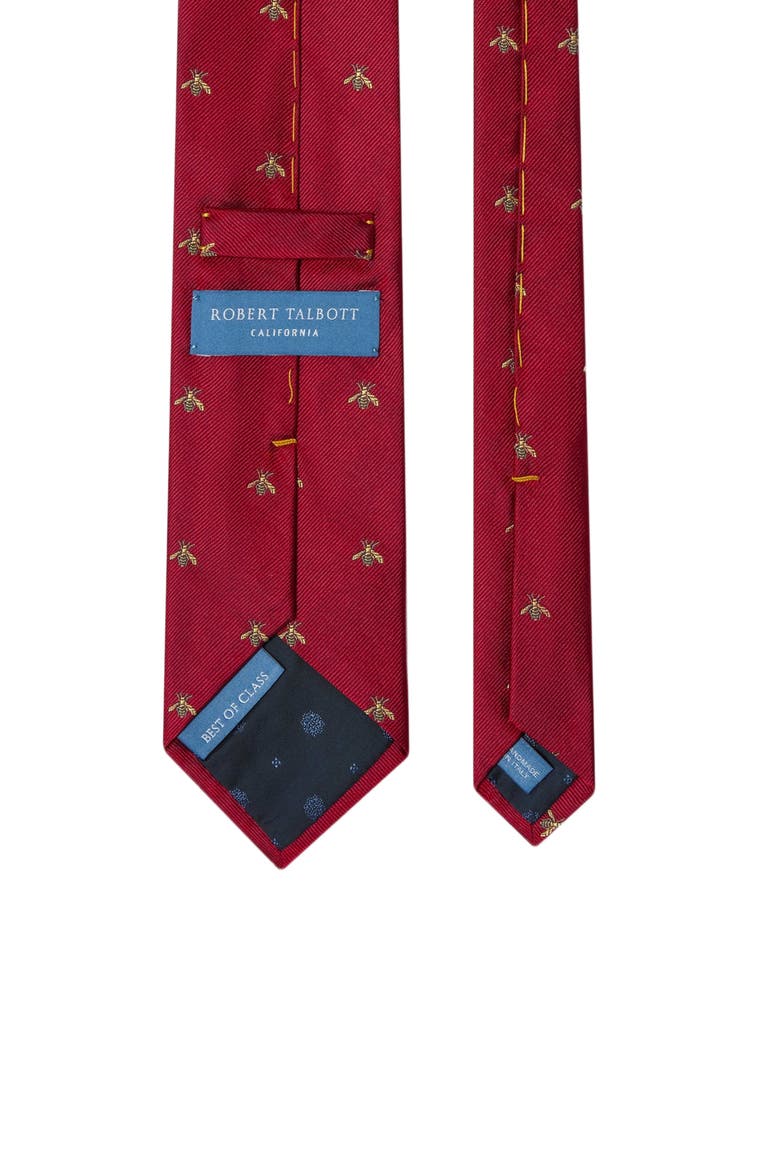 Robert Bee Best of Class Necktie, Alternate, color, Red