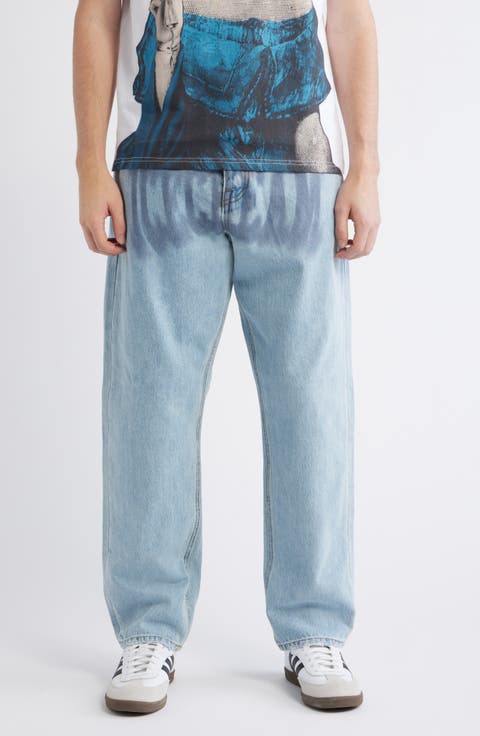 Fader Vanilla Fit Relaxed Wide Leg Jeans (Butter Pecan)