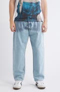 ICECREAM Fader Vanilla Fit Relaxed Wide Leg Jeans