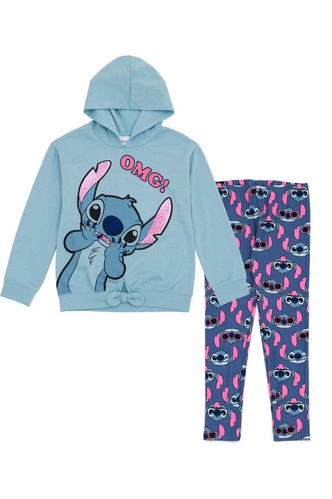 Lilo & Stitch Sequin Hoodie and Leggings Set