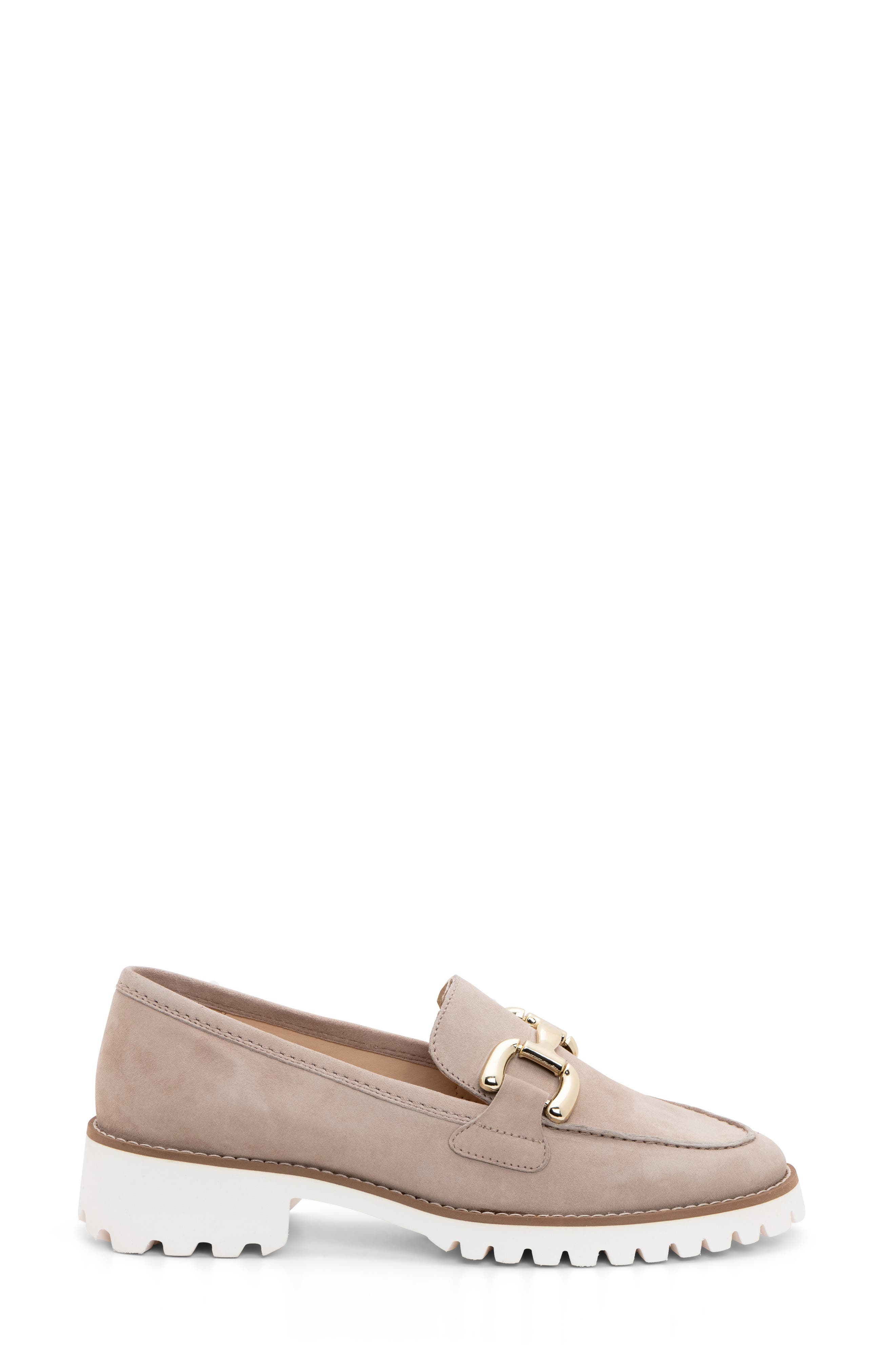 ara Kiana Lug Sole Loafer, Alternate, color, Sand