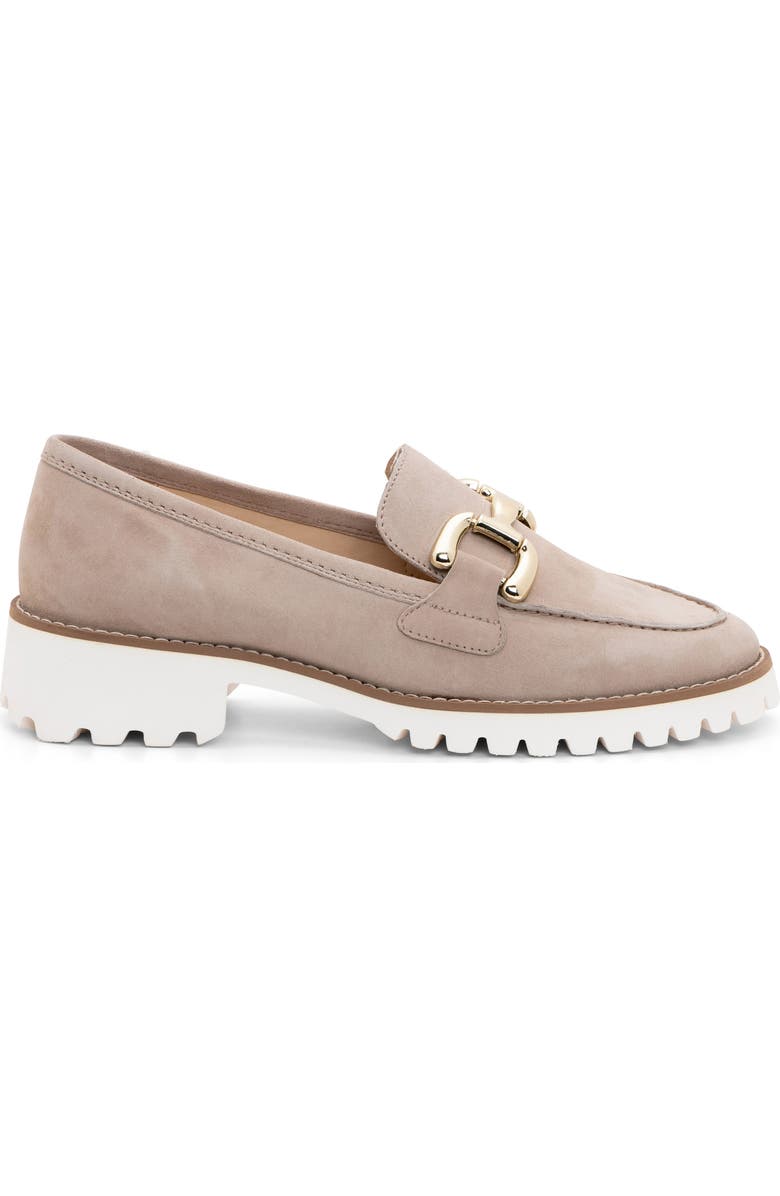 ara Kiana Lug Sole Loafer, Alternate, color, Sand