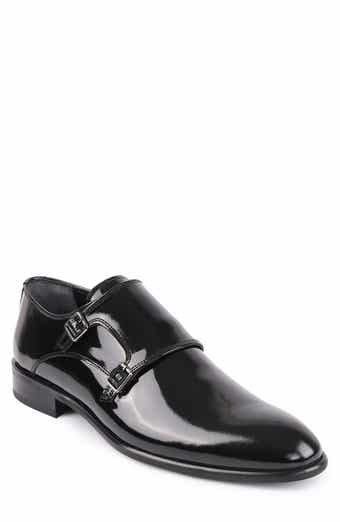 VELLAPAIS Macdona Double Monk Strap Leather Loafer