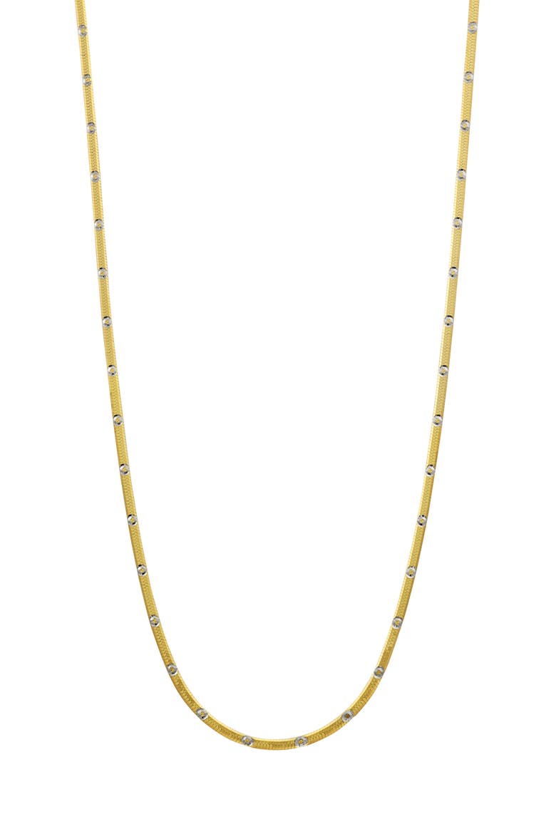 14K Gold Snake Chain Necklace (Nordstrom Exclusive), Main, color, 14KWY