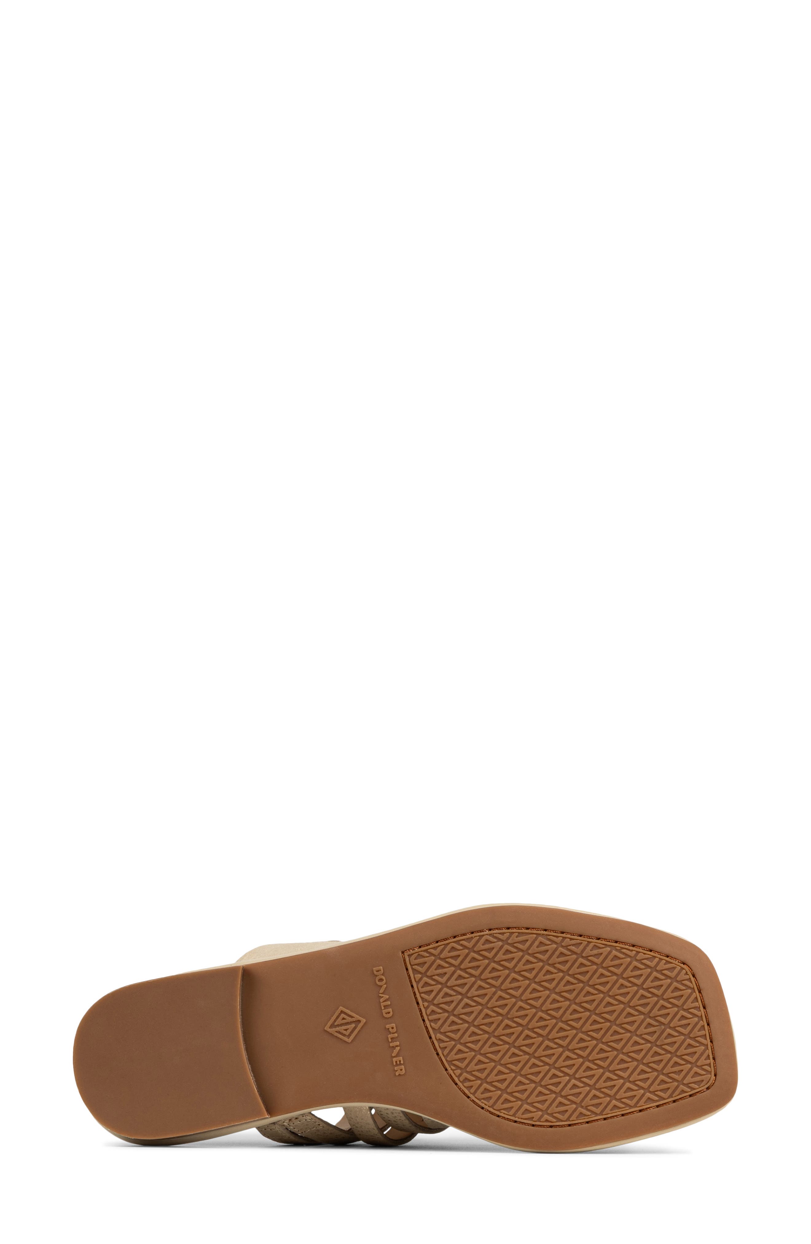 Hazie Toe Loop Sandal, Alternate, color, PLATINUM