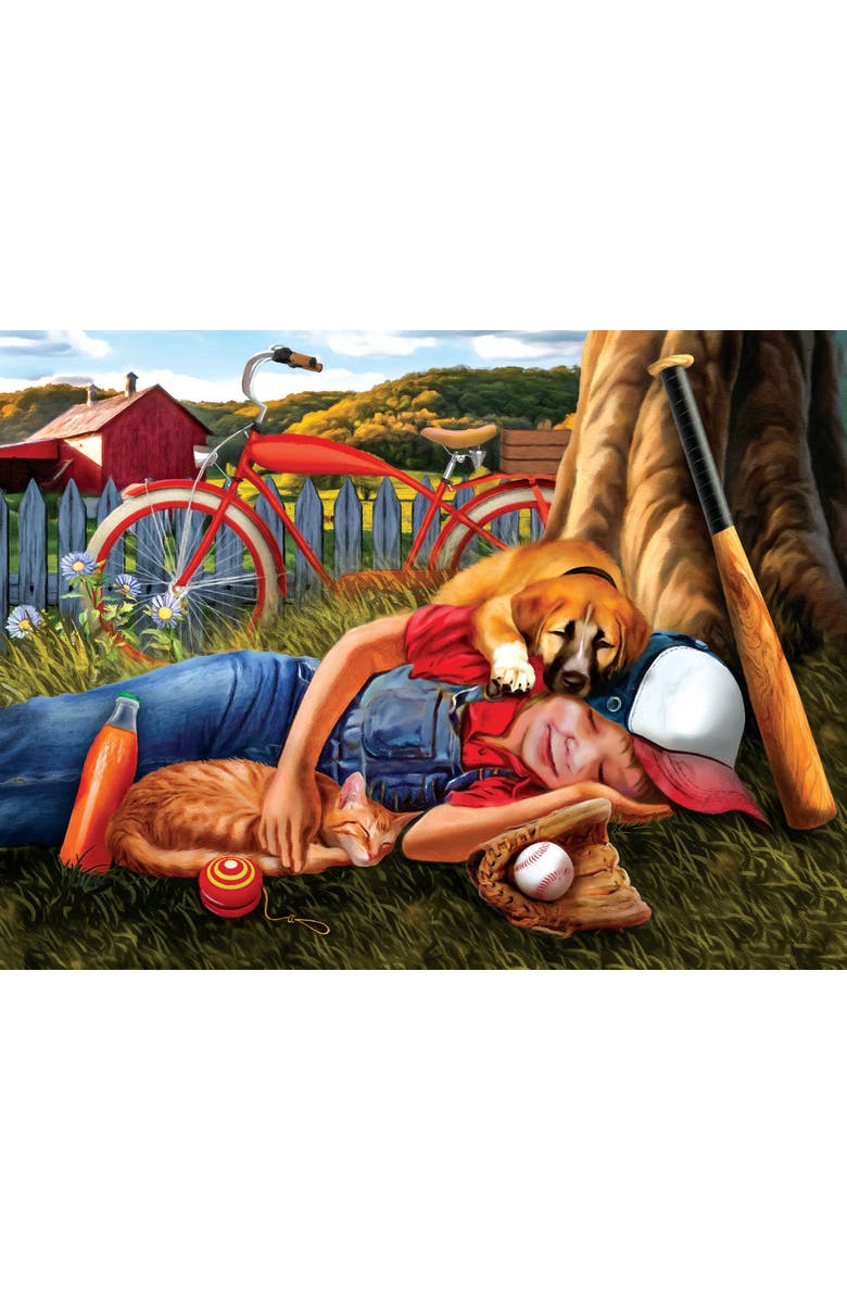 Sunsout Break Time 500 piece Jigsaw Puzzle for Adults, Alternate, color, Multicolor