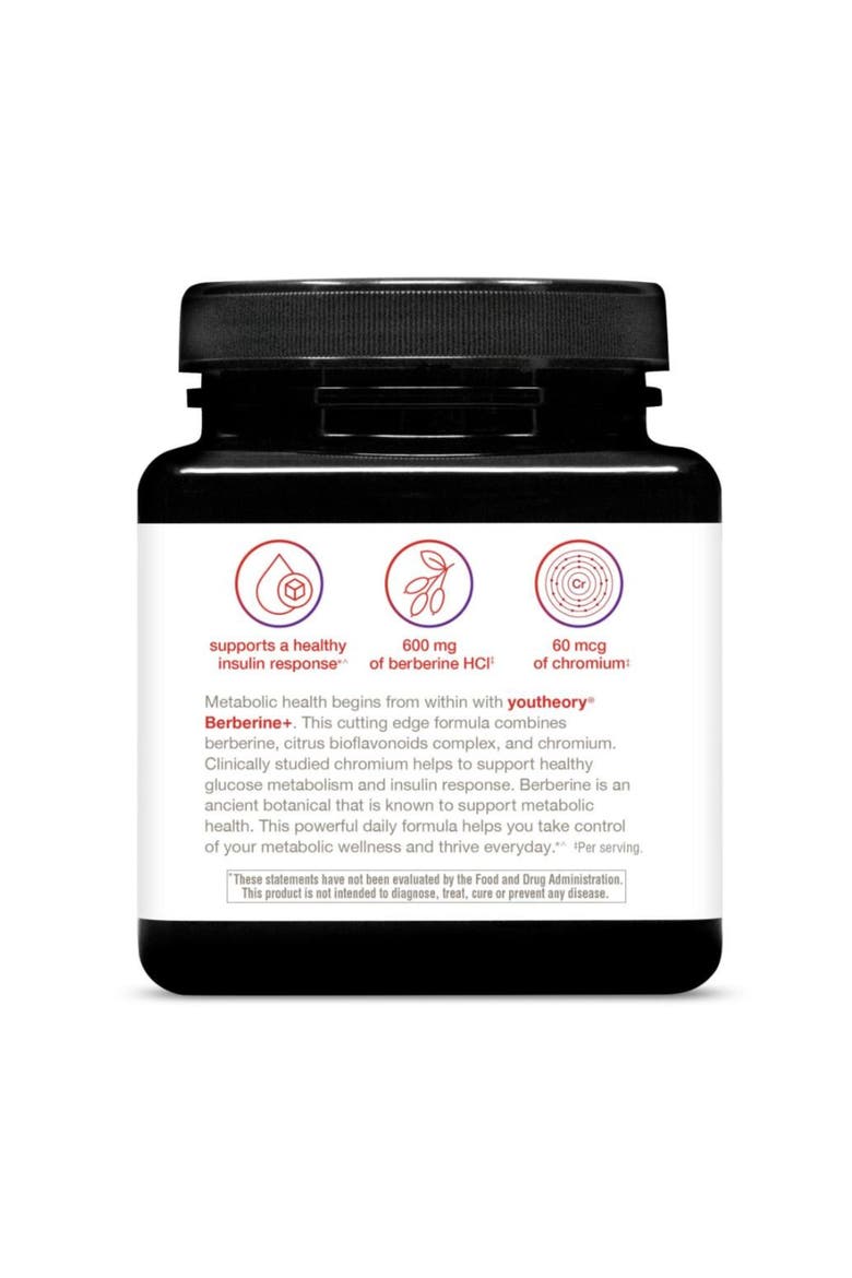 Berberine Daily Sugar Balance Supplement 600mg, Alternate, color, None