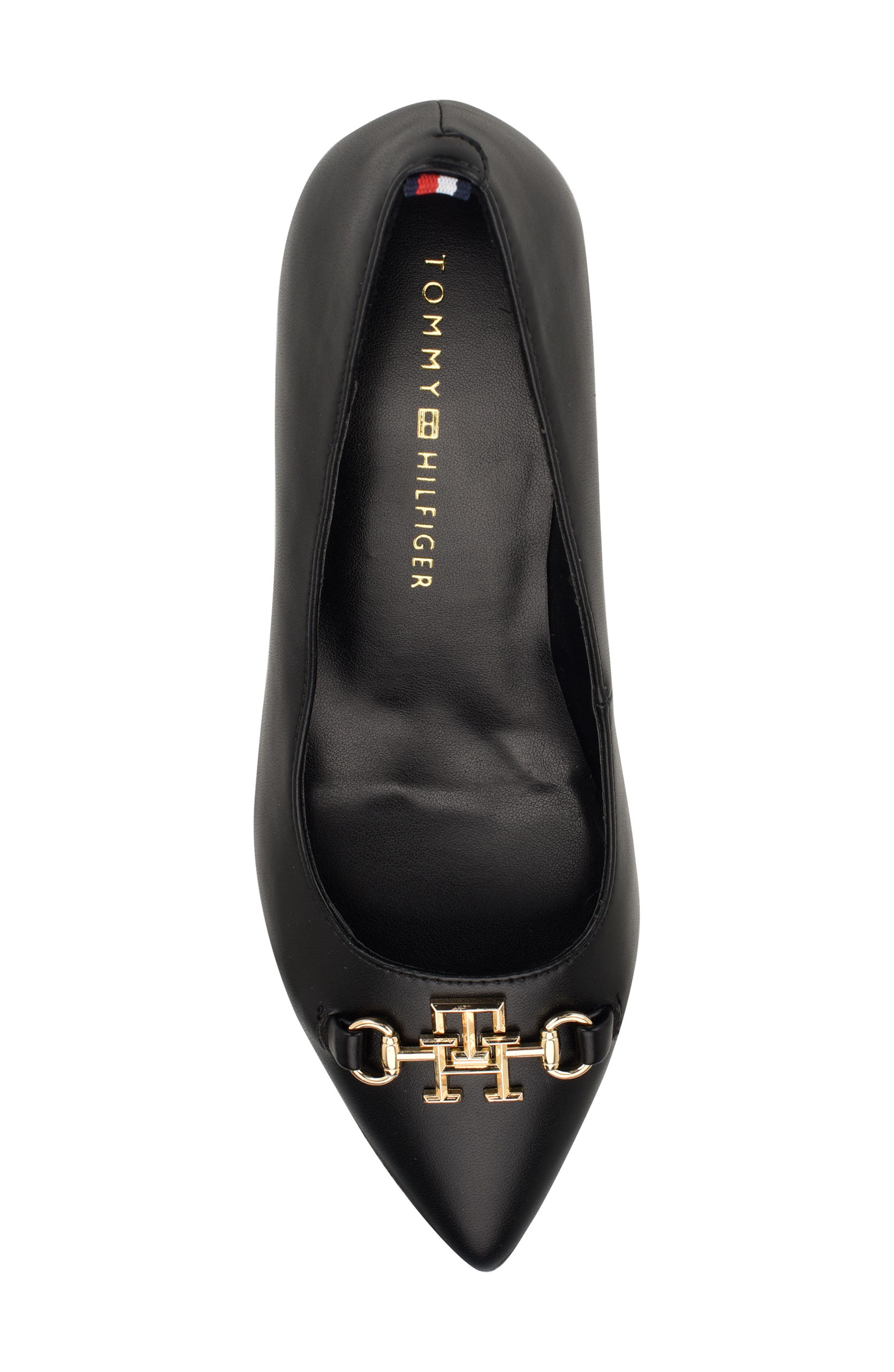 Tommy Hilfiger Nanya Pointed Toe Pump, Alternate, color, Black