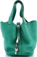 Pre-Owned Hermes Picotin Lock Bag Clemence PM