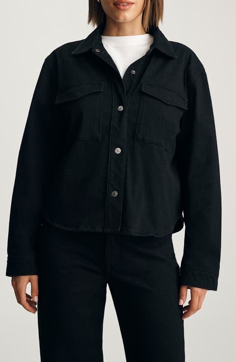 Tia Denim Shirt Jacket