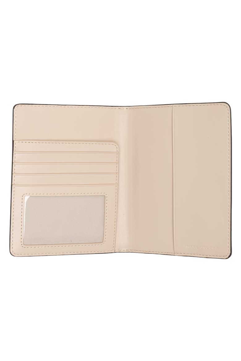 Leather Passport Case, Alternate, color, MARSHMALLOW MULTI