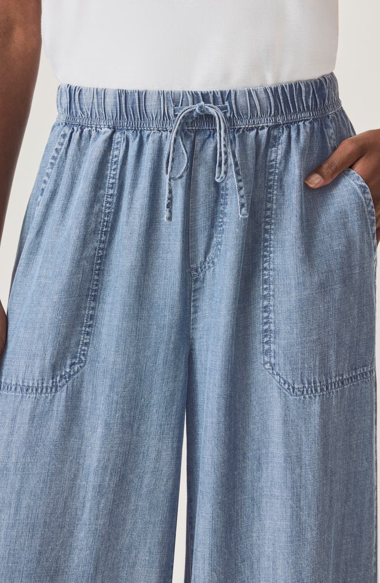 Splendid Angie Indigo Palazzo Pants, Alternate, color, Indigo