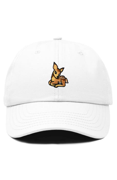 Fawn Embroidered Outdoor Cap