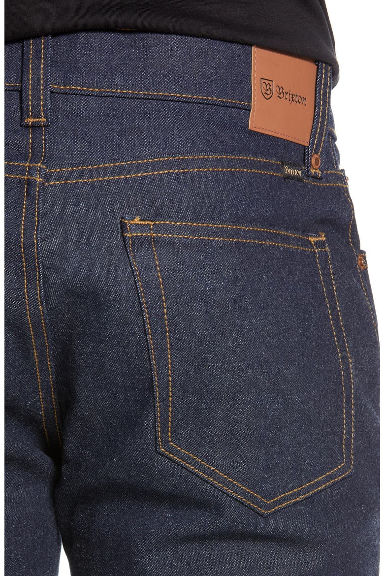 Reserve Straight Leg Jeans, Alternate, color, RAW INDIGO