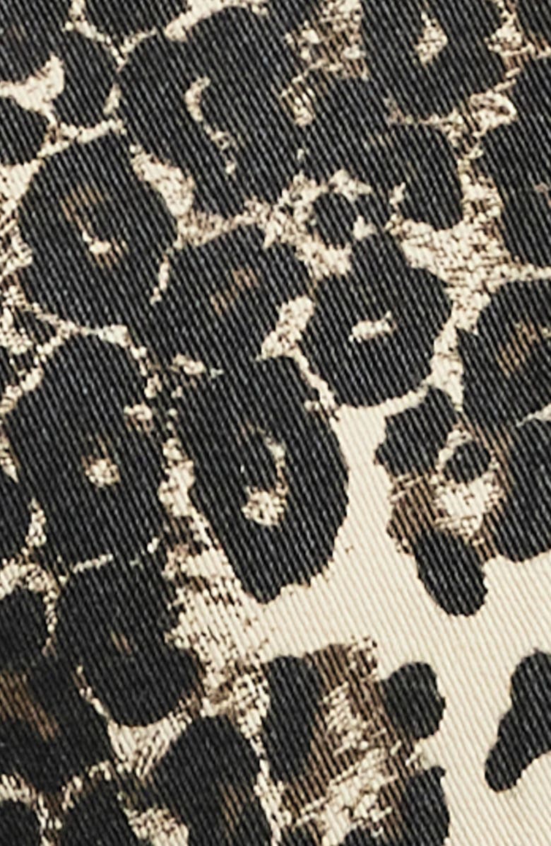 LIONESS Soho Leopard Print Shorts, Alternate, color, Leopard