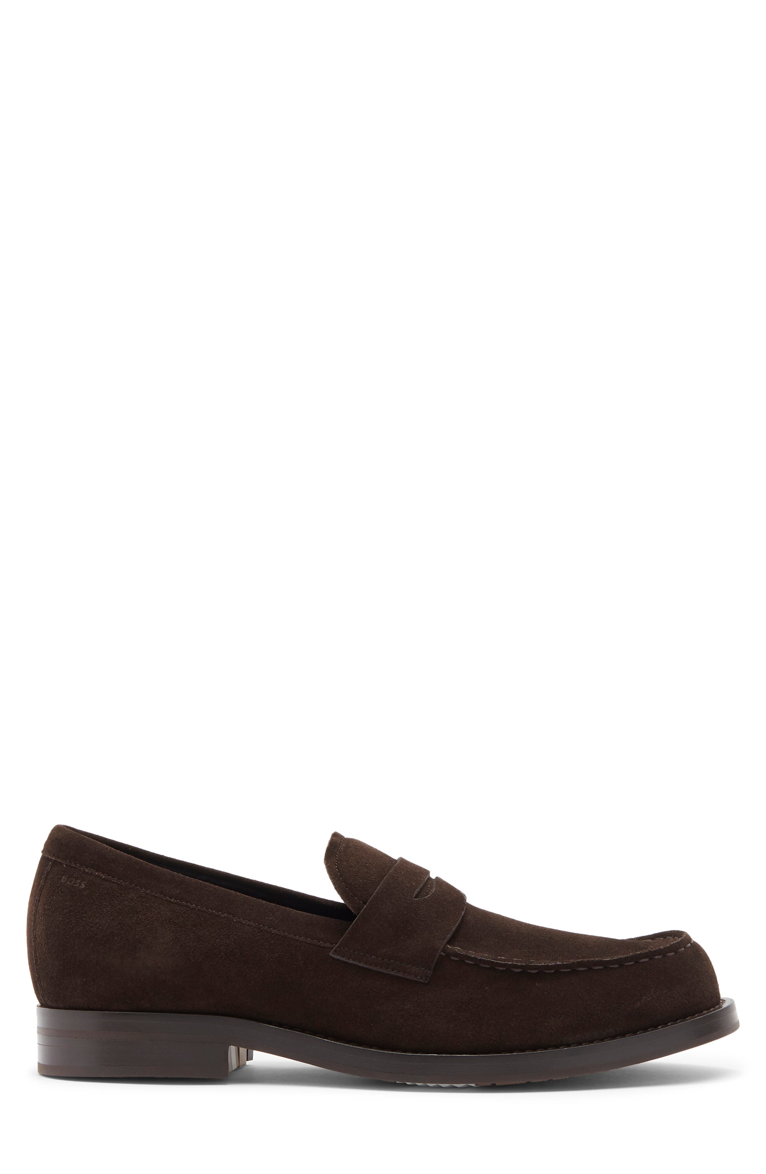 BOSS Dressletic Loafer, Alternate, color, Dark Brown