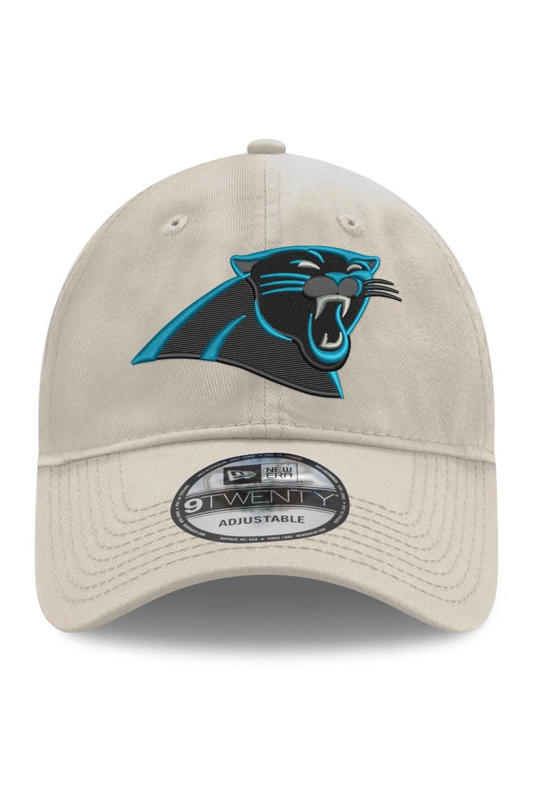 Men's New Era Khaki Carolina Panthers Playmaker 9TWENTY Adjustable Hat, Alternate, color, Khaki
