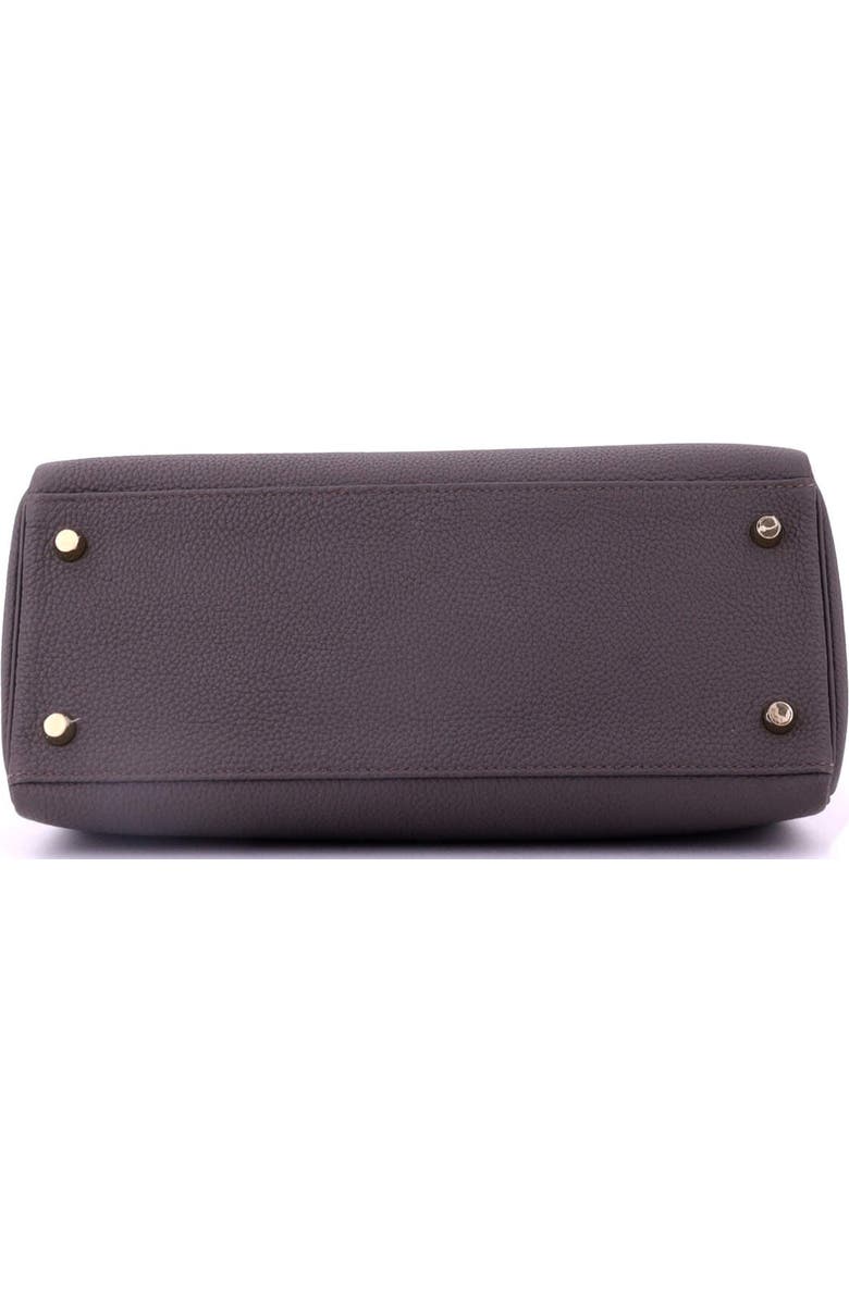 Pre-Owned Hermes Kelly Handbag Grey Togo with Gold Hardware 28, Alternate, color,