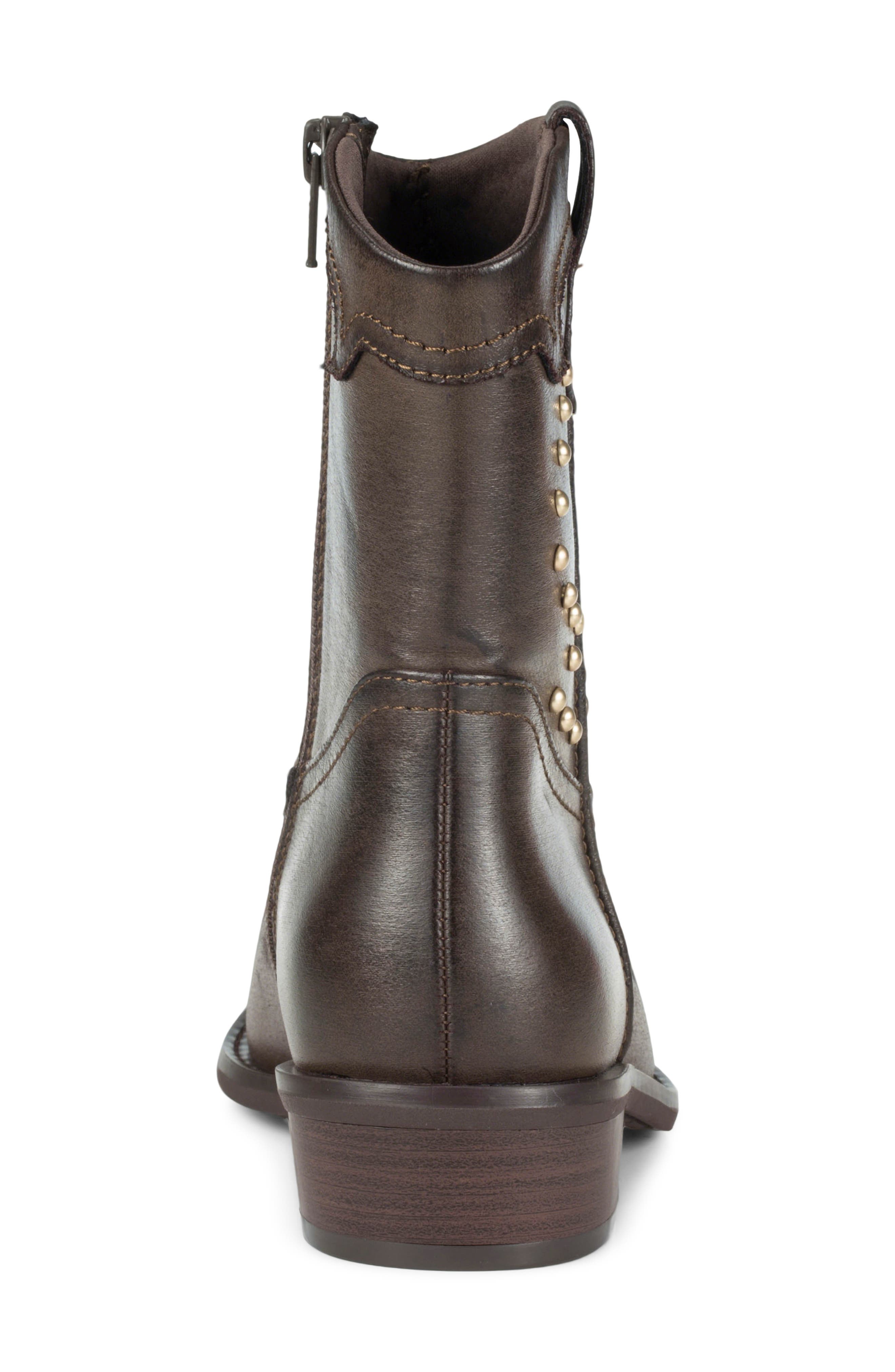 Nova Western Boot, Alternate, color, DARK BROWN