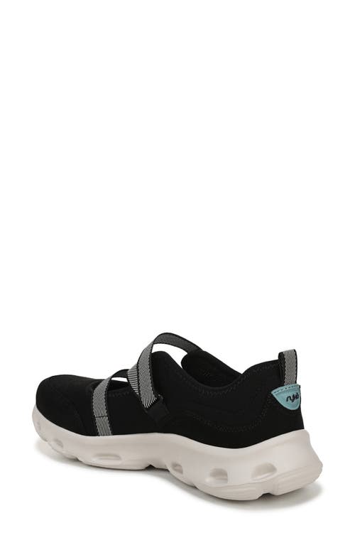 Ryka Women's Activfoam Mary Jane Walking Sneakers In Black