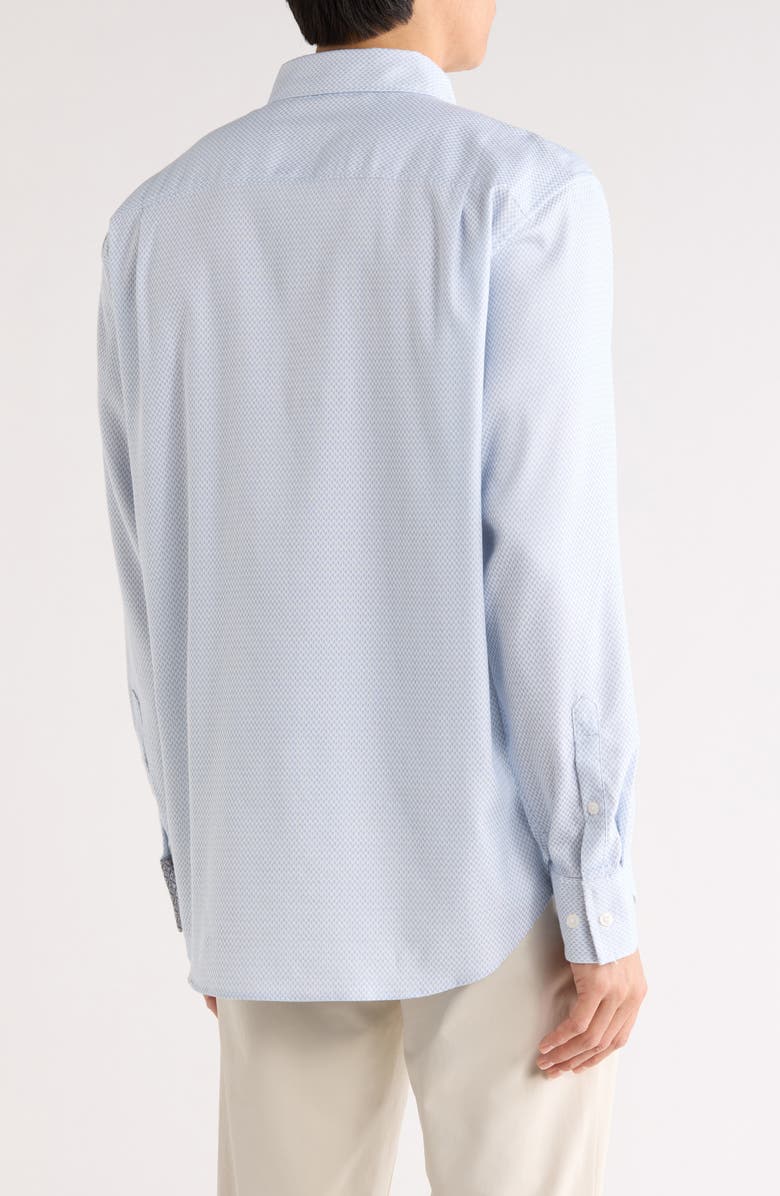 Tommy Bahama Sarasota Stretch Ventura Coast IslandZone<sup>®</sup> Button-Up Shirt, Alternate, color, Tidal Tempest